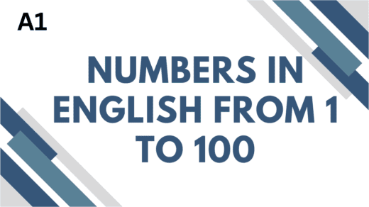 Numbers in English