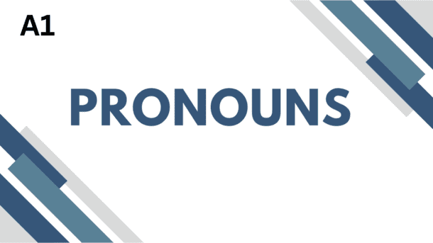 Pronouns