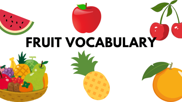 fruit vocabulary