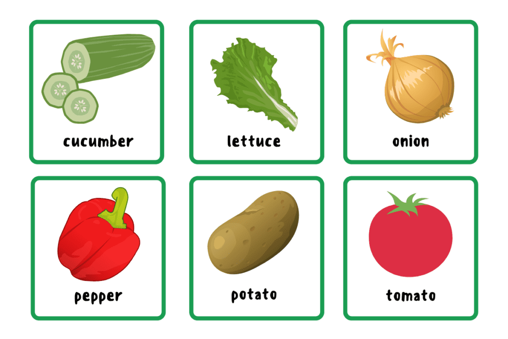 vegetables