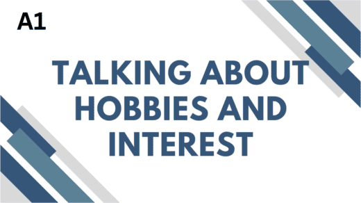 talking about hobbies and interest