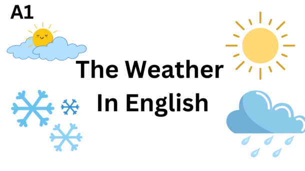 the weather in english