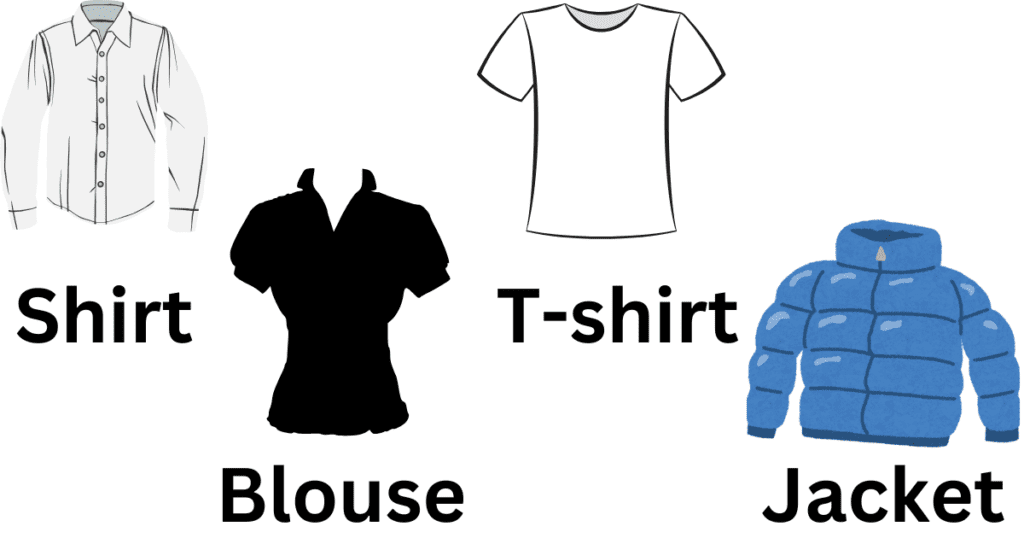 clothes vocabulary